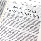 Bíblia Campo de Batalha da Mente | NVA | Letra Normal | Capa Luxo Preta