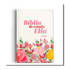 Bíblia de Estudo Ella | NVI | Letra Média | Capa Flexível Flores