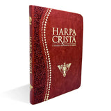 Harpa Cristã Centenário Grande | Capa Luxo Marrom