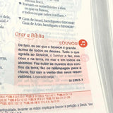 A Bíblia da Mulher NAA Nova Edição | SBB | Bíblia da Mulher - capa branca, tulipa prata e ouro