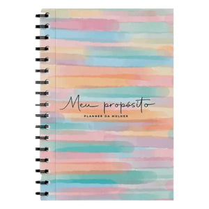 Planner da Mulher | Meu Propósito | Aquarela