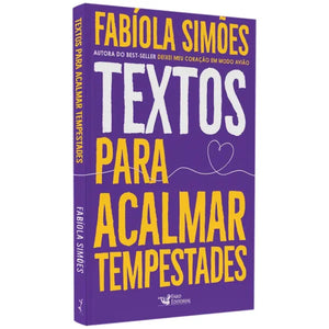 Textos Para Acalmar Tempestades | Fabíola Simões