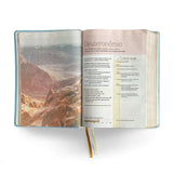 Bíblia de Estudo Filament para Toda Mulher | Caixa Box | NVT | Capa Luxo Azul