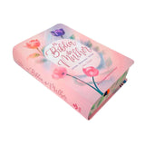 A Bíblia da Mulher ARC Nova Edição Tamanho portátil | SBB | Bíblia da Mulher - capa impressa, tulipa azul