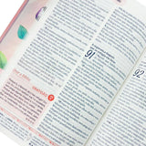 A Bíblia da Mulher ARC Nova Edição Tamanho portátil | SBB | Bíblia da Mulher - capa impressa, tulipa azul