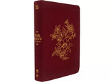 Bíblia Sagrada NVI | Bible Journaling | Com Espaço para Anotações | Leitura Perfeita | Falei com Amor | Capa Tecido Vinho