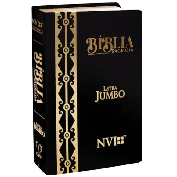 Bíblia King James Atualizada | Letra Jumbo | Capa Arabesco Preta