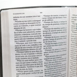 Bíblia Sagrada | ACF | Leitura Perfeita | Letra Grande | Couro Soft Cinza
