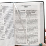 Bíblia Sagrada | ACF | Leitura Perfeita | Letra Grande | Couro Soft Cinza