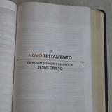 Bíblia de Estudo ACF | Letra Normal | Couro Soft Preta