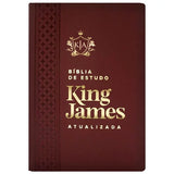 Bíblia de Estudo King James | KJA Letra Grande | Vinho