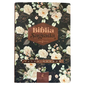 Bíblia Sagrada | NVI | Leitura Perfeita | Letra Grande | Espaço para Anotações | Rosas