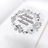 Bíblia Ilustrada Anote Minha Força | NVT | Letra Normal | Capa Dura