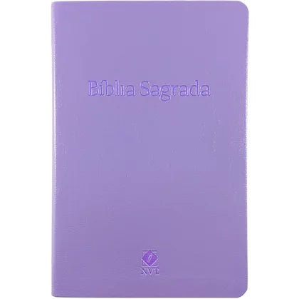 Bíblia Sagrada Slim | NVT | Letra Normal | Capa Roxa