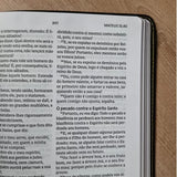 Bíblia Sagrada Slim  | ACF | Leitura Perfeita | Couro Soft Preto