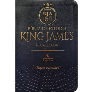 Biblia King James Atualizada l Textos Coloridos