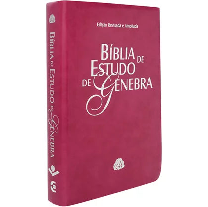 Bíblia de Estudo de Genebra | Letra Normal | ARA | Capa Luxo Pink