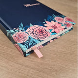 Caderno com Bons Pensamentos | Capa Dura Rosas