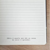 Caderno com Bons Pensamentos | Capa Dura Rosas