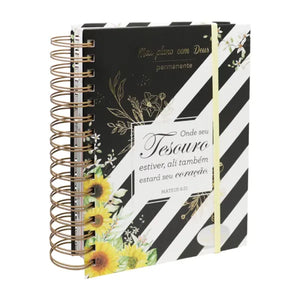 Planner Meu Plano com Deus | Tesouro | Capa Dura Espiral