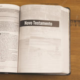 Bíblia de Estudo Rota 66 | NVI | Luiz Sayão | Capa Flexível Preta
