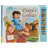 "LIVRO SONORO - HISTORIAS DA BIBLIA: DAVI E GOLIAS "