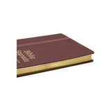 Bíblia Sagrada Slim | NAA | Letra Normal | Capa Couro Legítimo Rubi