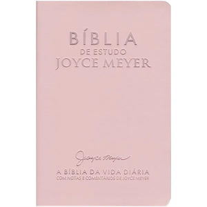 Bíblia de Estudo Joyce Meyer | NVI | Letra Média | Capa Nude