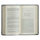 Bíblia The Purpose Book | A21 | Capa Couro Soft Azul Reino