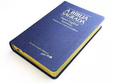 Bíblia Sagrada | ACF | Letra Super Legível | Capa Azul Borda Dourada