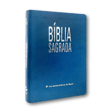 BÍBLIA NA65M EDIÇÃO ECONÔMICA Letra normal CAPA AZUL