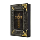 Biblia Sagrada Vintage Preta | NVI | Letra Normal | Capa Dura Soft-Touch