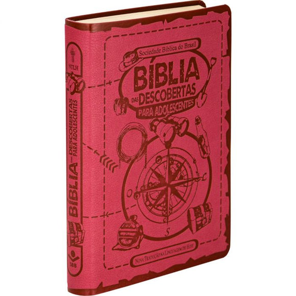 Bíblia das Descobertas para Adolescentes l Rosa