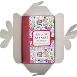 Bíblia da Mamãe | ARA | Letra Normal | Capa Luxo Flores Goiaba