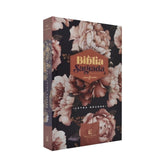 Bíblia Peônias Rosadas | Leitura Perfeita | ACF | Letra Grande | Capa Dura