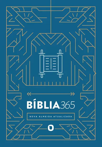 BÍBLIA 365 NAA ORVALHO - Pergaminho Azul