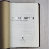 Bíblia Sagrada | NVI | Leitura Perfeita | Espaço Para Anotação | 2 Tons de Marrom
