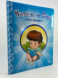 Historias Bíblicas da Biblia Para Meninos - Capa Azul Letras Grandes