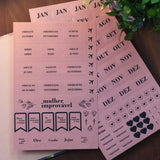 Planner Estações Moderna | By Viviane Martinello