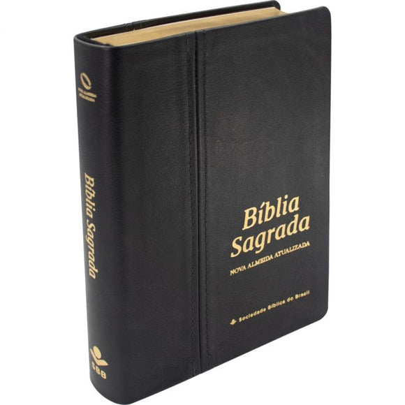 Bíblia Sagrada NAA - Letra Gigante - Couro Legítimo