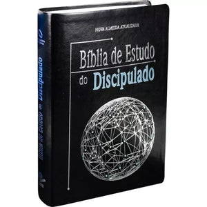 Bíblia de Estudo do Discipulado | NAA | Capa Flexível Preta