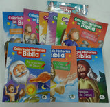 COLORINDO HISTÓRIAS DA BÍBLIA-KIT C/10 UND.