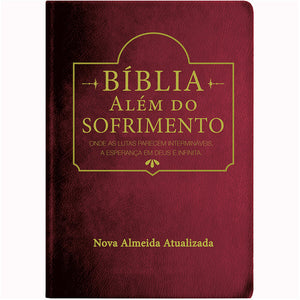 Bíblia Além do Sofrimento | NAA | Letra Normal | Vinho