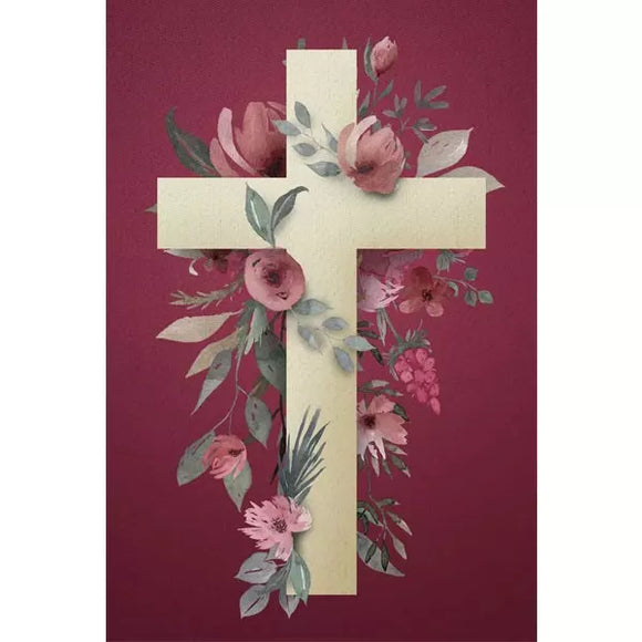 Bíblia Cruz Flores | NVT | Letra Normal | Capa Dura