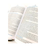 Bíblia Jeffrey de Estudos Proféticos King James | BKJ 1611 | Letra Normal | Capa Luxo Preta e Azul