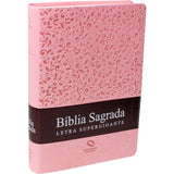 Bíblia Sagrada Supergigante NAA - com Índice - rosa