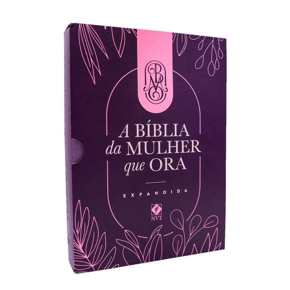 A Bíblia da Mulher que Ora – Edição Expandida | NVT | Letra Normal | Roxa