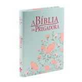 A Bíblia da Pregadora | ARC | Letra Normal | Verde Floral