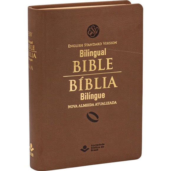 Bíblia Bilíngue Português (NAA) - Inglês (ESV)