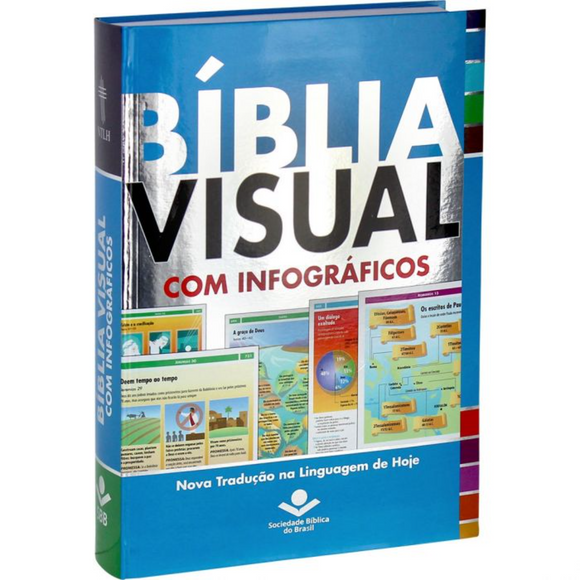 Bíblia Visual com Infográficos - capa papel